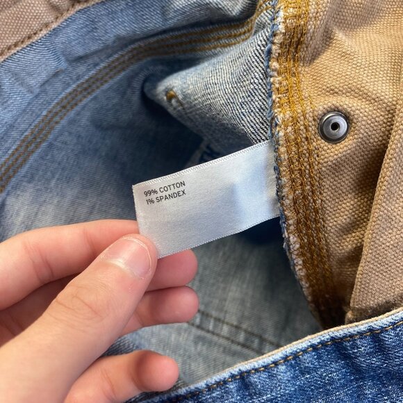 Duluth Trading Co Jeans Men's Size 38X34 Blue Denim  Relaxed Fit - Picture 8 of 11